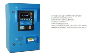Waga Samochodowa z Terminalem Samoobsługowym STX 5000
