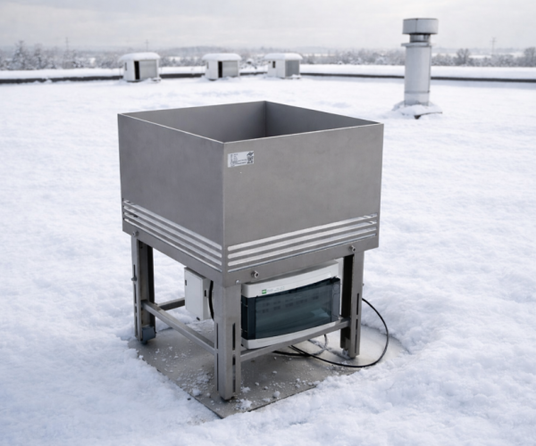 Rekordowe obciążenia śniegiem dachów hal – śniegomierz i waga do śniegu na ratunek!